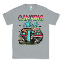 Heather Grey camping vibes Classic Tee - JahusDesignShop