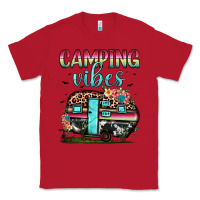 Red camping vibes Classic Tee - JahusDesignShop