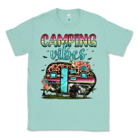 Seafoam camping vibes Classic Tee - JahusDesignShop