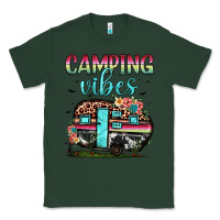 Sports Green camping vibes Classic Tee - JahusDesignShop