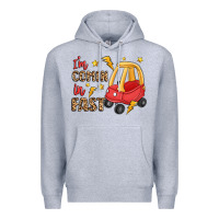 Heather Grey i'm comin in fast Premium Hoodie - LillyAllenDesigns