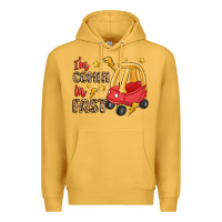 Mustard i'm comin in fast Premium Hoodie - LillyAllenDesigns