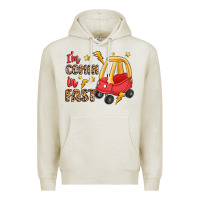 Oatmeal Heather i'm comin in fast Premium Hoodie - LillyAllenDesigns