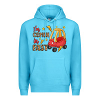 Ocean Blue i'm comin in fast Premium Hoodie - LillyAllenDesigns