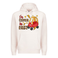 Pale Pink i'm comin in fast Premium Hoodie - LillyAllenDesigns