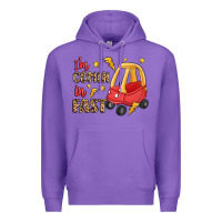 Purple i'm comin in fast Premium Hoodie - LillyAllenDesigns