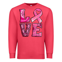 Cardinal Breast Cancer love Premium Sweatshirt - NancyCooperArtShop