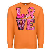 Carrot Breast Cancer love Premium Sweatshirt - NancyCooperArtShop