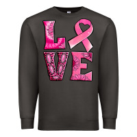 Smoke Breast Cancer love Premium Sweatshirt - NancyCooperArtShop