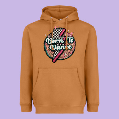 Born To Dance Heavyweight Hoodie Designed By Maliassmallbusiness