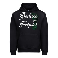 Black Climate Change Reduce Your Carbon Footprint Gift Urban Hoodie - Bettercallsaul