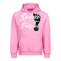 Fuchsia Pink Climate Change Reduce Your Carbon Footprint Gift Urban Hoodie - Bettercallsaul