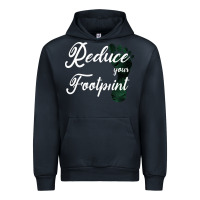 Navy Climate Change Reduce Your Carbon Footprint Gift Urban Hoodie - Bettercallsaul