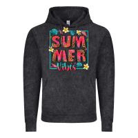 Vintage Black summer  vibes Vintage Hoodie - texasbilliewilder
