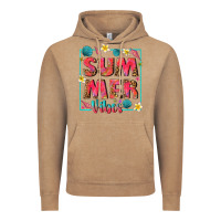 Vintage Coffee summer  vibes Vintage Hoodie - texasbilliewilder