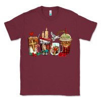 Burgundy religious coffee cups Classic Tee - AdoDesignShop