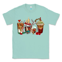 Seafoam religious coffee cups Classic Tee - AdoDesignShop