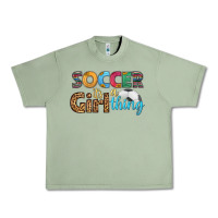 Oil Green soccer it's a girl thing Urban Heavy Tee - HRA Design Shop