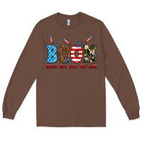 Chestnut boom bitch get out the way Long Sleeve Tee - AdoDesignShop