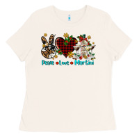 Bone peace love martini Ladies Tee - AdoDesignShop