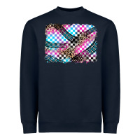 Navy race background Heavyweight Sweatshirt - Zillion Design Studio
