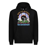 Black buy me animals and tell me you hate the government Premium Hoodie - LillyAllenDesigns