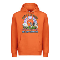 Carrot buy me animals and tell me you hate the government Premium Hoodie - LillyAllenDesigns