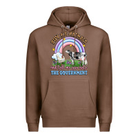 Chestnut buy me animals and tell me you hate the government Premium Hoodie - LillyAllenDesigns