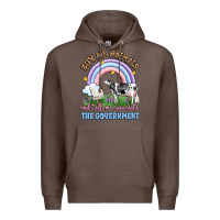 Coffee buy me animals and tell me you hate the government Premium Hoodie - LillyAllenDesigns