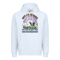 White buy me animals and tell me you hate the government Premium Hoodie - LillyAllenDesigns