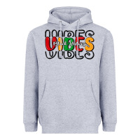 Heather Grey black history vibes Heavyweight Hoodie - MaliasSmallBusiness