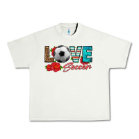 Pistachio love soccer Urban Heavy Tee - HRA Design Shop