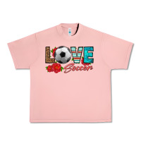 Salmon love soccer Urban Heavy Tee - HRA Design Shop