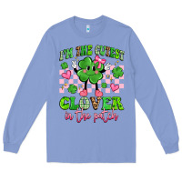 Colony Blue i'm the cutest clover in the patch Long Sleeve Tee - Artiststas