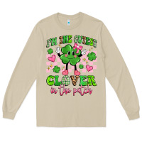 Mushroom i'm the cutest clover in the patch Long Sleeve Tee - Artiststas