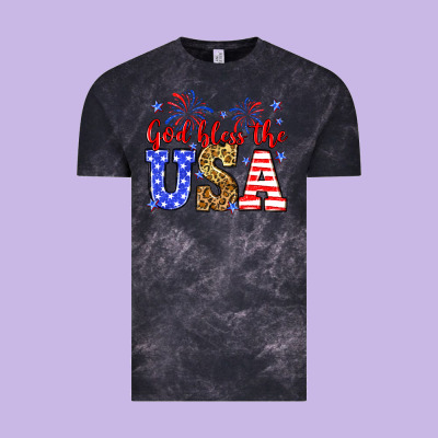 God Bless The Usa Vintage Tee Designed By Neo Western