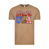 Vintage Coffee God bless the USA Vintage Tee - Neo Western