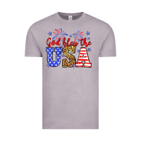 Vintage Zinc God bless the USA Vintage Tee - Neo Western