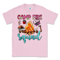 Bubblegum Pink camp fire squad Classic Tee - JahusDesignShop