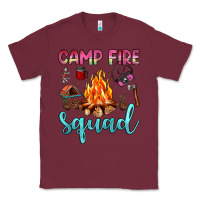 Burgundy camp fire squad Classic Tee - JahusDesignShop
