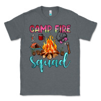 Charcoal Heather camp fire squad Classic Tee - JahusDesignShop