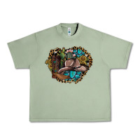 Oil Green western design Urban Heavy Tee - SublimationCraftShop