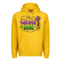 Lemon small town mardi gras Premium Hoodie - LillyAllenDesigns