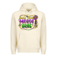 Sandshell small town mardi gras Premium Hoodie - LillyAllenDesigns