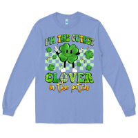 Colony Blue i'm the cutest clover in the patch artiststas Long Sleeve Tee - Artiststas