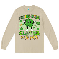 Mushroom i'm the cutest clover in the patch artiststas Long Sleeve Tee - Artiststas
