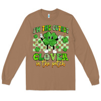 Toasted Coconut i'm the cutest clover in the patch artiststas Long Sleeve Tee - Artiststas