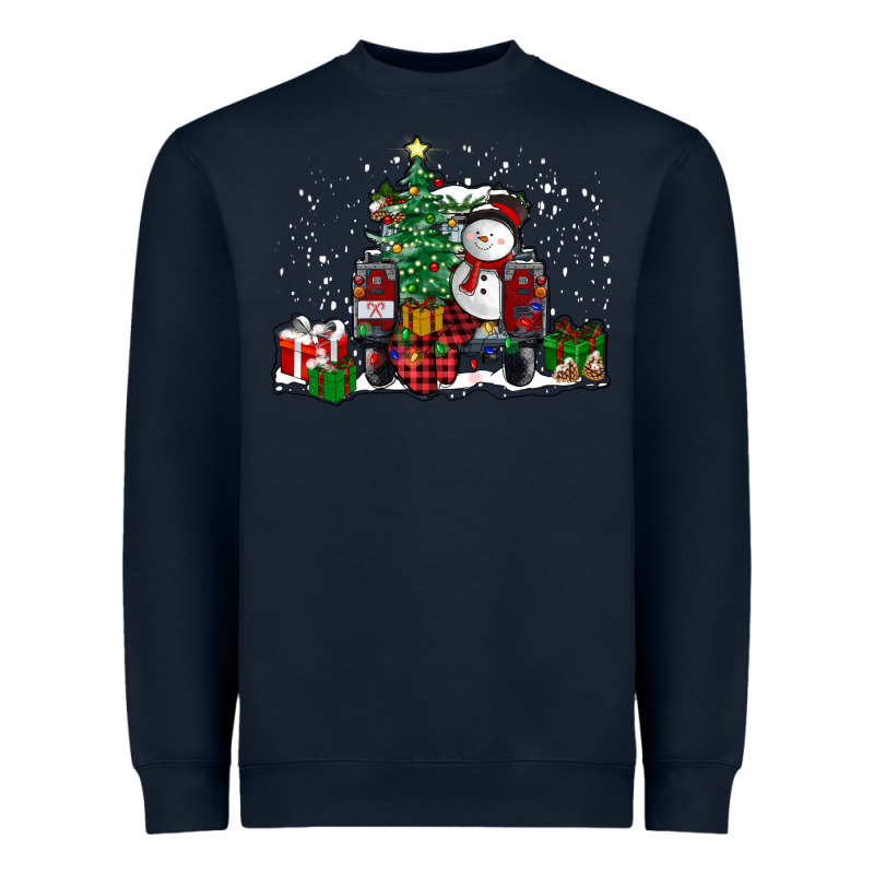 Christmas Truck Heavyweight Sweatshirt by RanaPortraitStore | Teevron