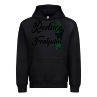 Black Climate Change Reduce Your Carbon Footprint Gift Urban Hoodie - Bettercallsaul