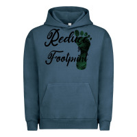 Pigment Midnight Navy Climate Change Reduce Your Carbon Footprint Gift Urban Hoodie - Bettercallsaul